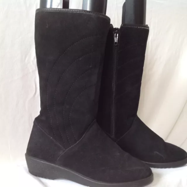 Bottines Femme Fourrées P.37 ( Cf01/23/5-21B ) Daim 2