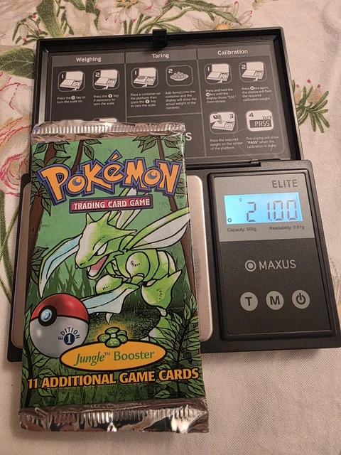 POKEMON JUNGLE 1ST EDITION FRENCH BOOSTER PACK SEALED x3  UNWEIGHTED/UNSEARCHED $148.50 - PicClick