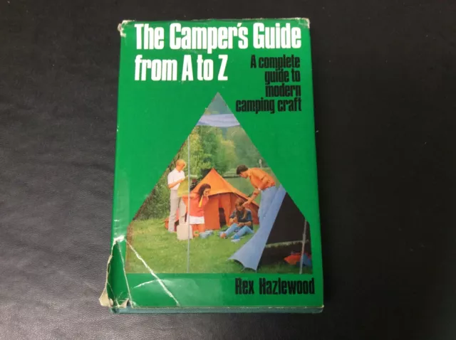 Vintage “The Camper’s Guide from A to Z” Book by Rex’s Hazlewood