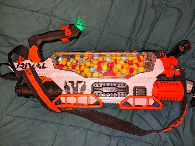 Prometheus Rounds NERF RIVAL PROMETHEUS Complete Blaster, Charger, 200 Rounds £67.03 ...