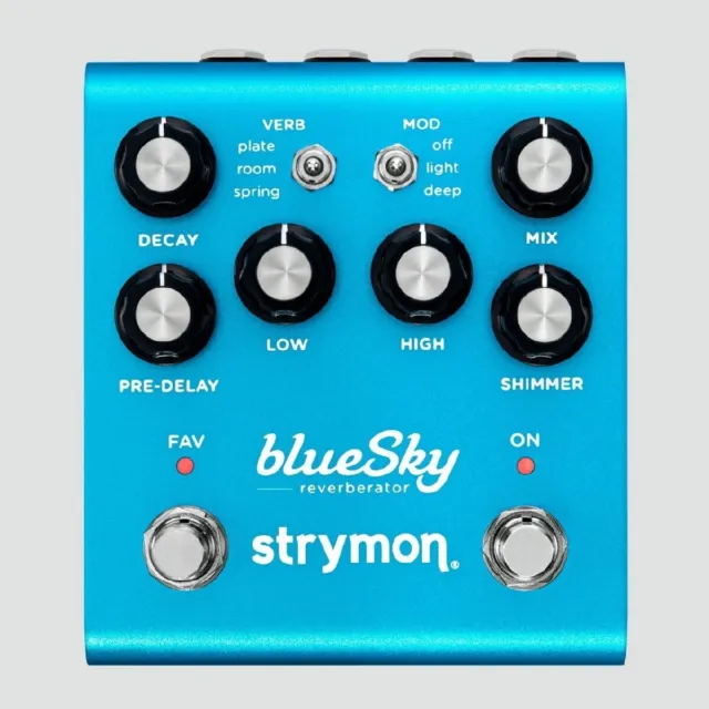 Strymon BlueSky Reverberator V2 Reverb Pedal New Japan