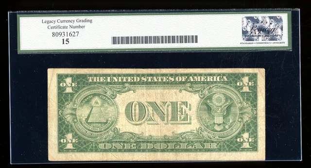 DBR $1 1935-B Silver Vinson STAR Fr. 1611* Legacy 15 Serial *03656760B 2
