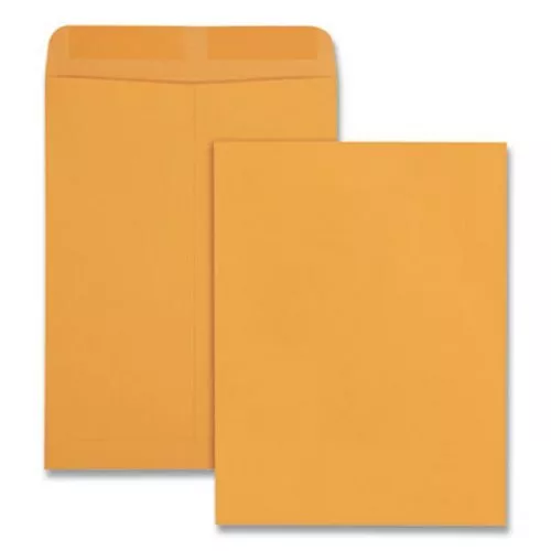 Quality Park™ Catalog Envelope, 9 x 12, Brown Kraft, 100/Box (QUA41467)