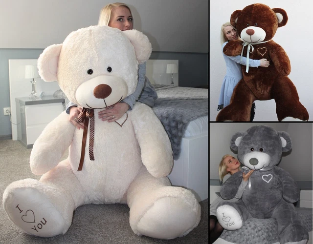 Nounours en peluche énorme, Jouet doux , Cadeaux enfant, Teddy Bear 190cm