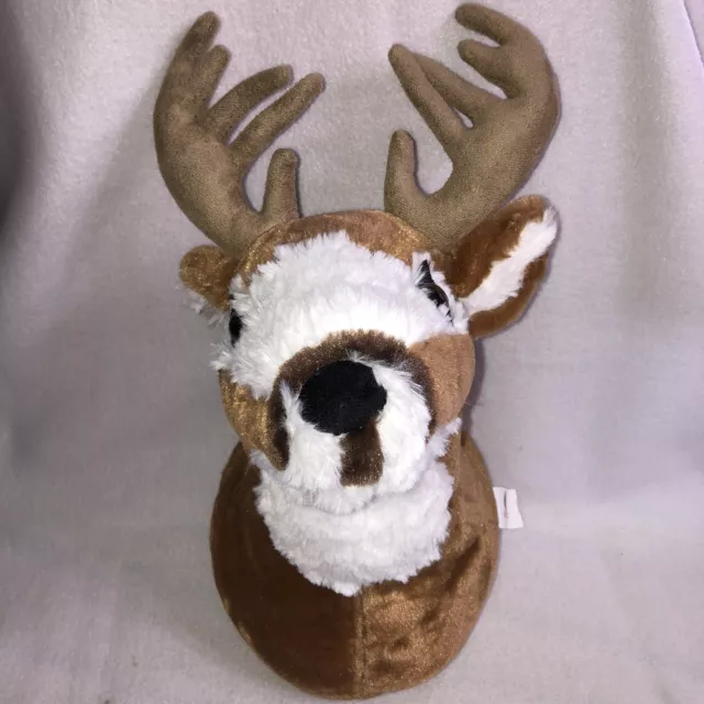 Adore 13" Mr Yosemite The Deer Plush Stuffed Animal Head Walltoy Wall Mount Buck