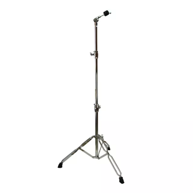 NEW Sonic Drive Deluxe Straight Cymbal Stand for Drum Kit (Chrome)