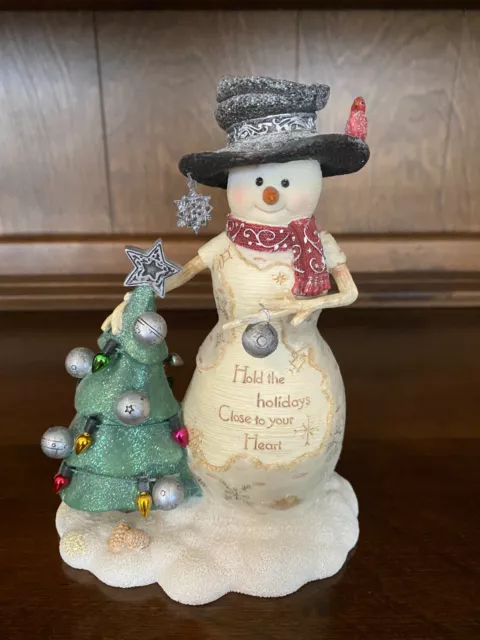2008 Birch Hearts Snowman & Christmas Tree ~ Close to Your Heart