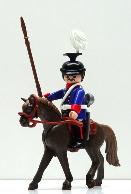 5 X Soldats Cavalerie Sudiste Playmobil – Butternut, Ceinturon (Occasion Rare)
