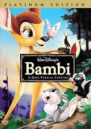Bambi (DVD, 2005, 2-Disc Set, Special Edition/Platinum Edition) (F31)