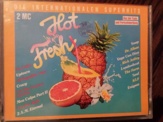 Hot & Fresh - Die internat. Superhits - 2 MC-Doppelbox [1990/91] - BMG-Ariola