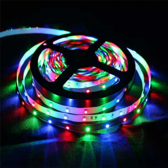 5M 10M 20M 3528  RGB LED Strip Lights WiFi Phone Remote Alexa Google Home 3