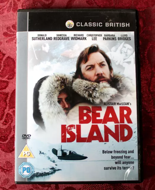 BEAR ISLAND 1979 DVD MOD Donald Sutherland Vanessa Redgrave  REG 2, 4 RARE OOP