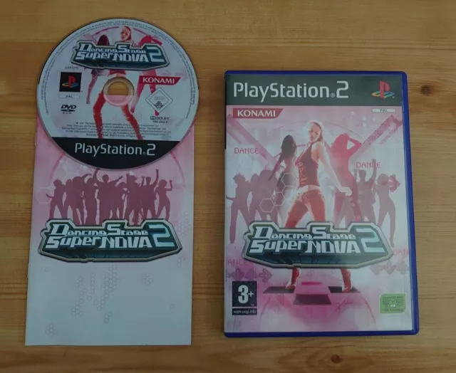 Dancing Stage Supernova 2 (Sony PlayStation 2) konami complete with manual PS2