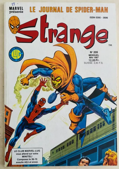 Strange N° 209 - Edition Originale 1987- Lug - Neuf - Jamais Lu !!