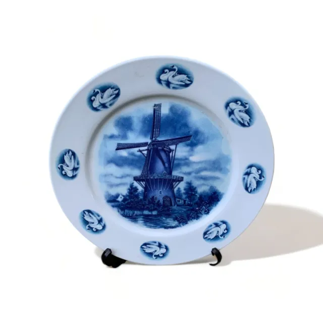 assiette ronde japonaise en céramique, LAGOON, bleu turquoise