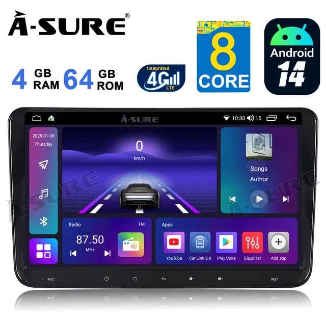 XTRONS 8& OCTA Core 64GB Android 14 Autoradio GPS Navi Für Audi A3 S3 XTRONS 8& OCTA Core 64GB Android 14 Autoradio GPS Navi Für Audi A3 S3