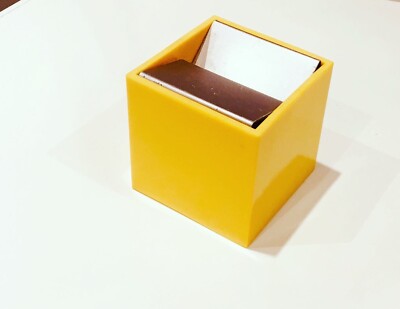 Bruno Munari Posacenere CUBO Danese Milano no Enzo Mari kartell artemide 