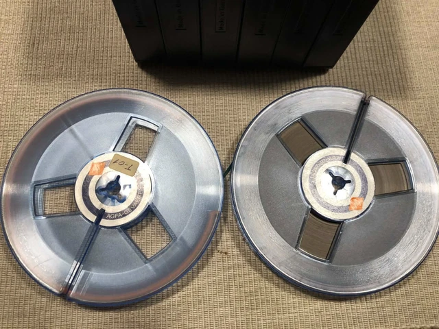 Nastro Bobina AGFA PE41 DP 7" 2400ft - Usato In Buone Condizioni