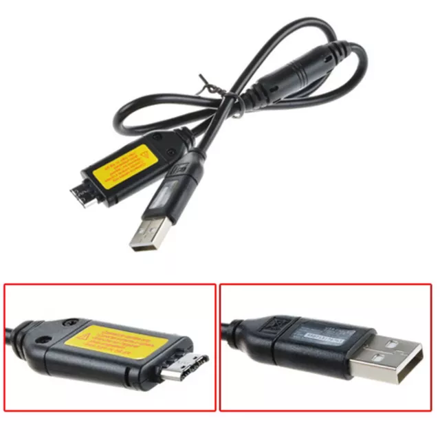 USB DC Battery Charger+Data SYNC Cable Cord For Samsung HZ30w HZ35w ST500 Camera