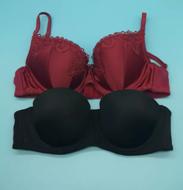 JOB LOT 5 Padded Underwired Bras Size 34B Marks & Spencer X2 New