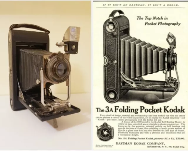 Kodak Eastman No. 3A Folding Pocket (USA - 1915)