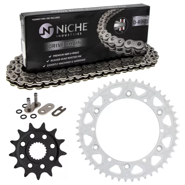 Sprocket Chain Set for Yamaha YZ125 13/48 Tooth 520 O-Ring Front Rear Combo Kit