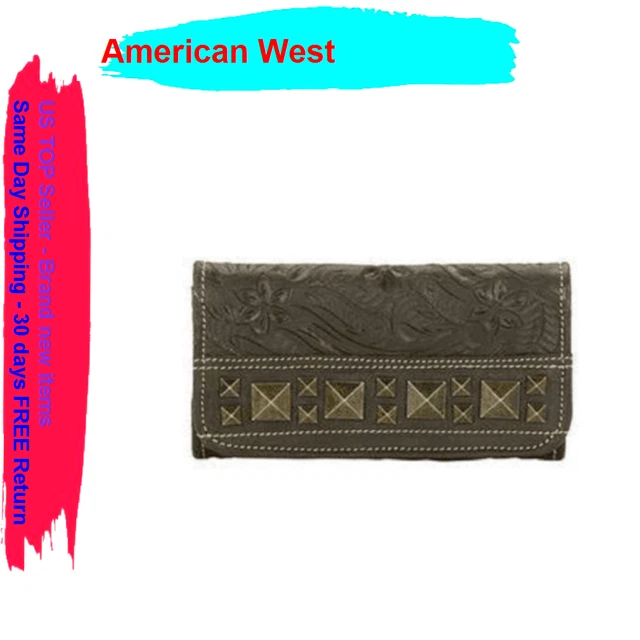 American West Ladies tri-fold wallet 9445282