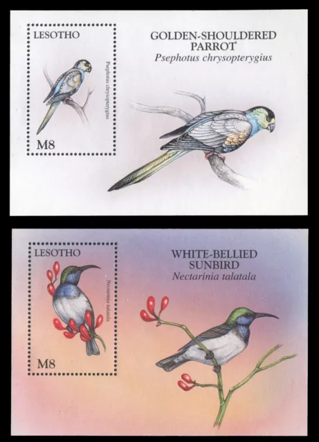 Lesotho 1998 - Mi-Nr. Block 126-127 ** - MNH - Vögel / Birds