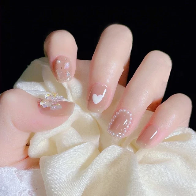 complète Détachable Artificiel Appuyez sur les ongles Faux clou Faux ongles