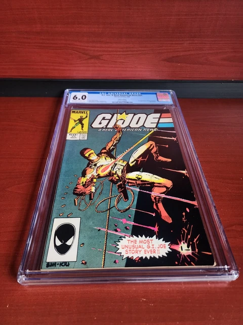 G.I. Joe Real American Hero #21 3rd Third Print 1st Storm Shadow CGC 6.0 GRADED