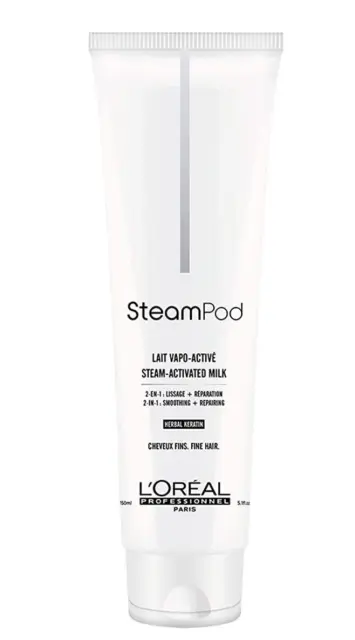 Steam Activated Lait 150ML SteamPod Fine Hair LoreaL