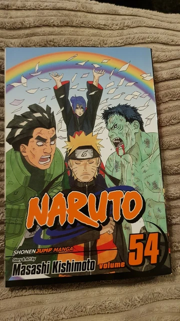 SHONEN JUMP GRAPHIC Novel Naruto Vol 54 - Masashi Kishimoto TP £9.99 ...