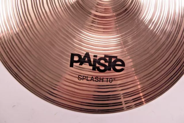 Older Avedis Zildjian Paiste Alpha Splash 10´´ Inches Drums Cymbal Switzerland 2