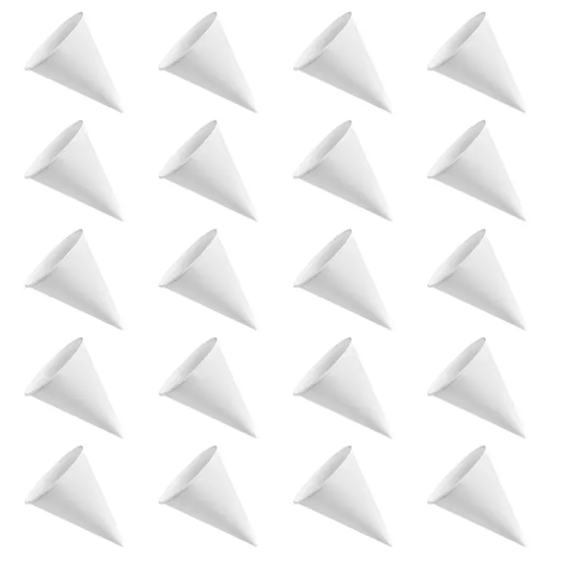 250 pz tazza di cartone cono tazza bevande disponibile tazza bere banchetto