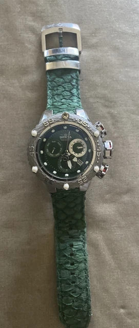 Invicta Sub Aqua Noma 6 with genuine snakeskin wrist band