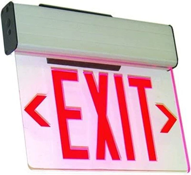 CIATA LED EXIT Sign, Light up Exit Sign, Emergency Lighting Exit Sign