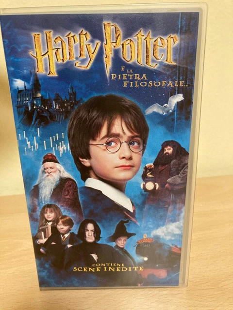 VHS HARRY POTTER E La Pietra Filosofale 2001 Warner Bros Videocassetta