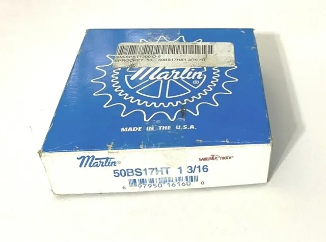 Martin 50BS17HT 1 3/16" 17 Tooth Sprocket - New Old Stock