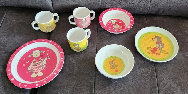 Sigikid Essgeschirr - 7 teilig - Set 2