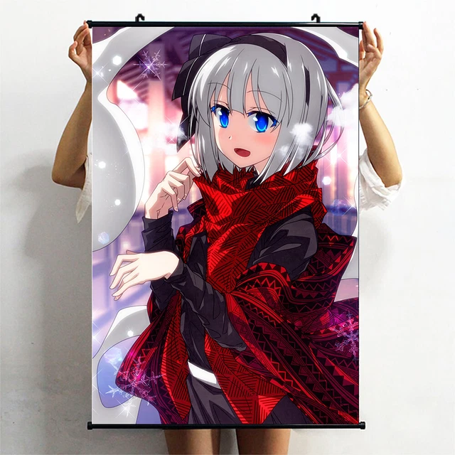 touhou konpaku youmu Cosplay Poster Wall Wall Scrolls Mural Otaku 60X90cm I02