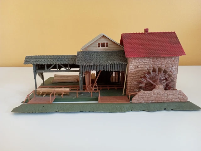 FALLER 265 - Maquette HO 1/87 Usine Ancienne Montée - Train Miniature, état Correct