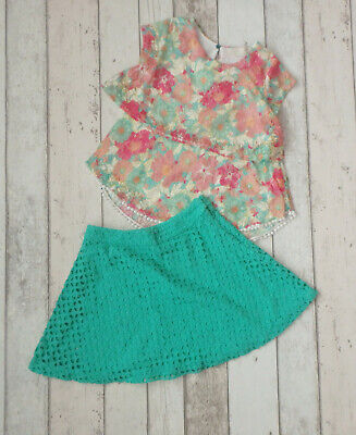 Gorgeous Girls Skirt and Top Outfit - Zara & Next (5 years)