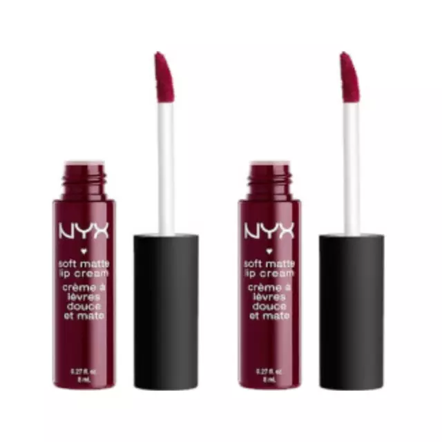 NYX Soft Matte Lip Cream 8ml  - Copenhagen x2