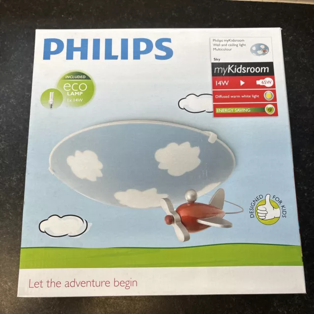 Philips Mykidsroom AirPlane Suspension Light Energy Saving BNIB