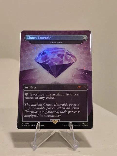 CHAOS EMERALD (LOTUS Petal) Purple 7034 Secret Lair Drop