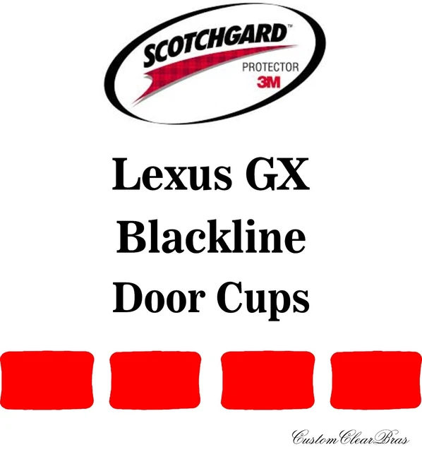 3M SCOTCHGARD PAINT Protection Film Shield 2022 2023 Lexus GX Blackline