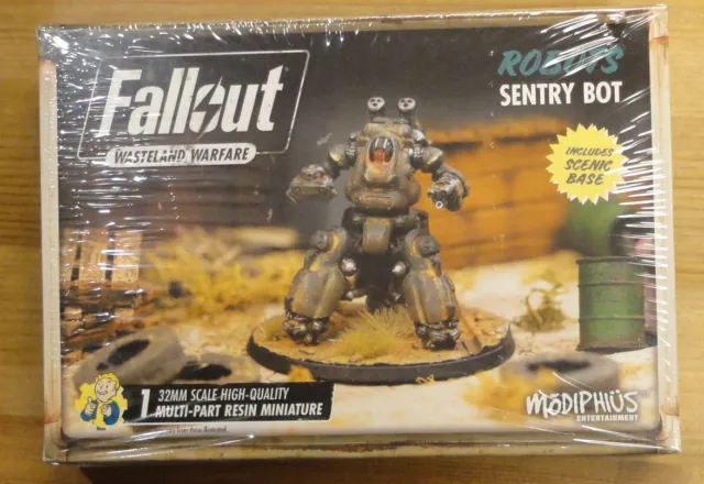 Fallout Wasteland Warfare: Robots - Sentry Robot MUH051725 Unpainted