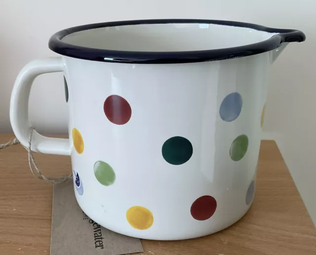 Emma Bridgewater  - Polka Dot - Large Enamel Jug 1100mls