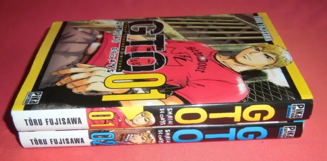 Manga GTO Shonan 14 Days Tome 1 et 2 FR [Pika Edition] *JRF 3