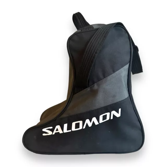 Salomon Black SKI BOOT Bag Shoulder Strap GOOD CONDITION